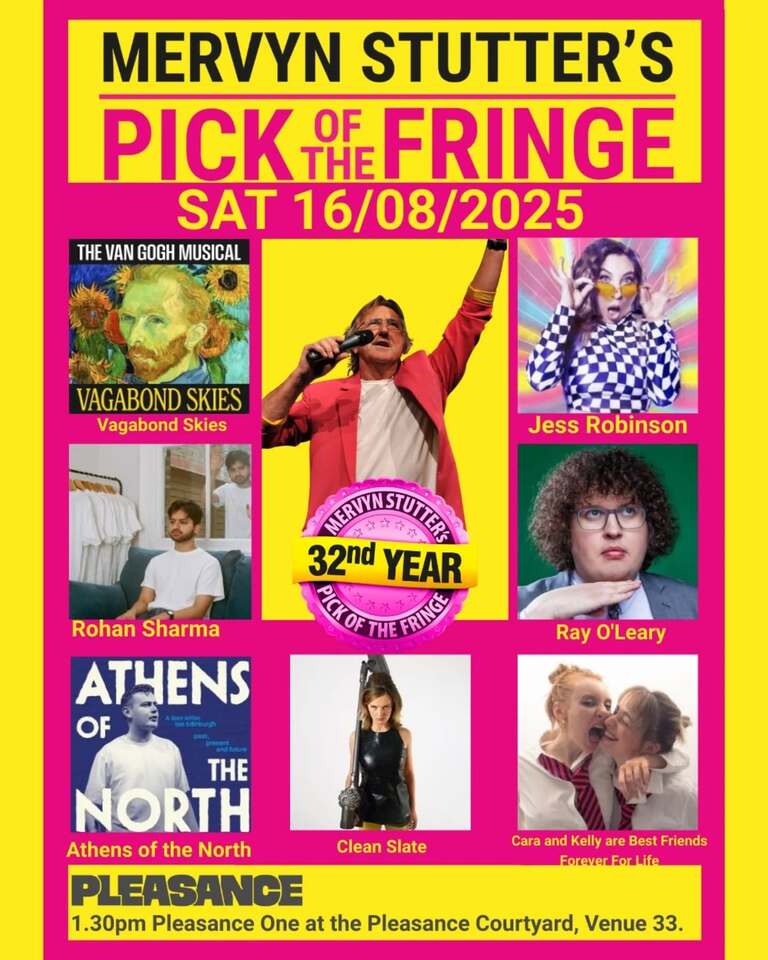 16/08/25 Show Lineup