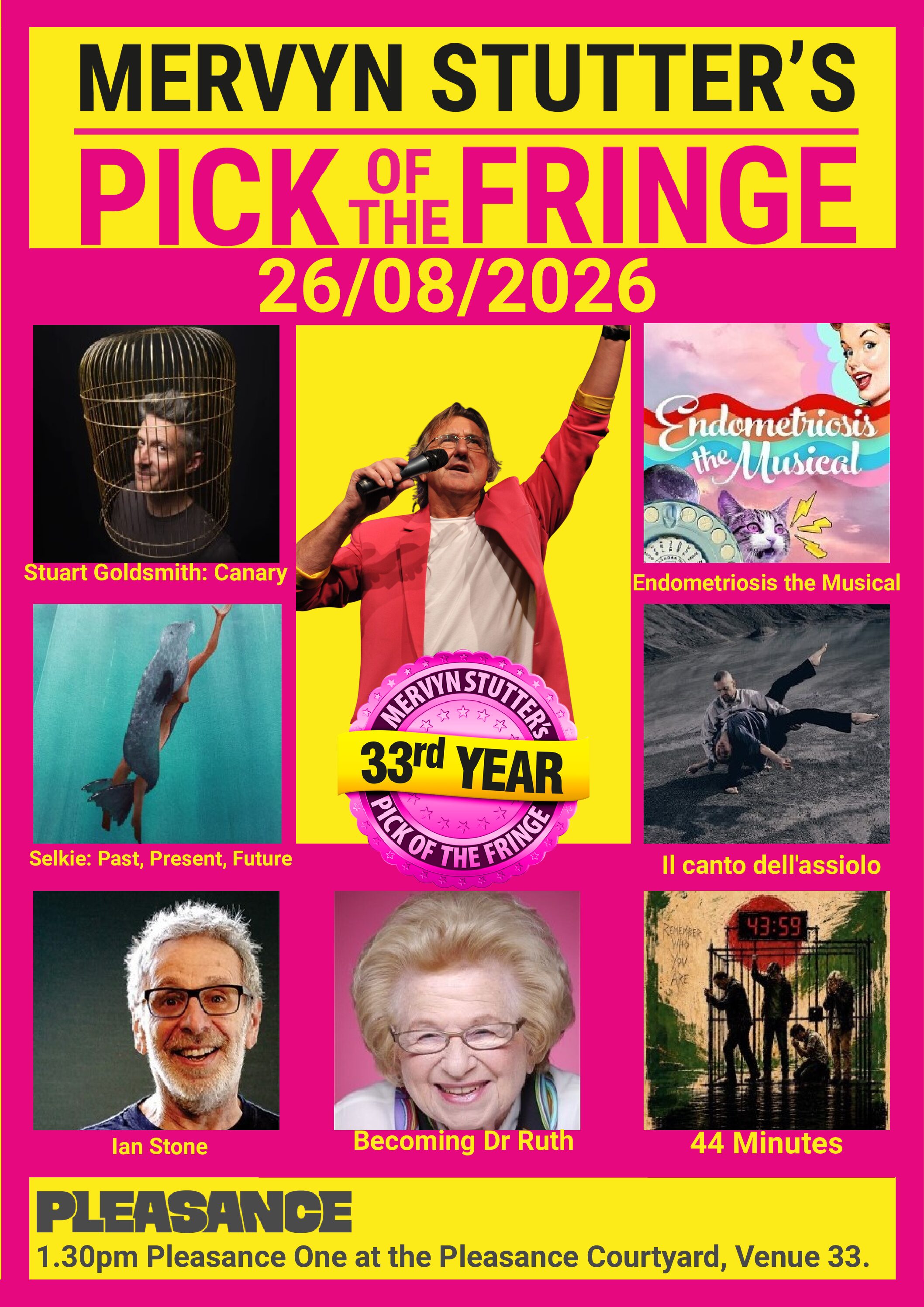26/08/26 Show Lineup